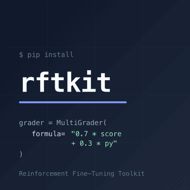 rftkit code snippet showing a multi-grader composition